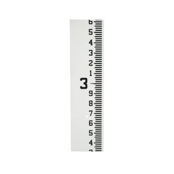 AdirPro 4 ft. Stream Gauge Measuring 8 ft. -12 ft. Feet and Tenths