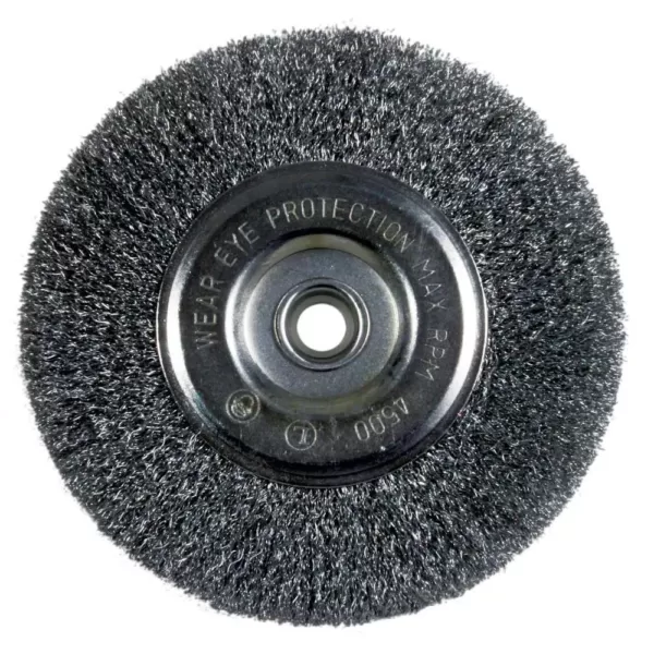 Avanti Pro 6 in. Fine Bench Wire Wheel