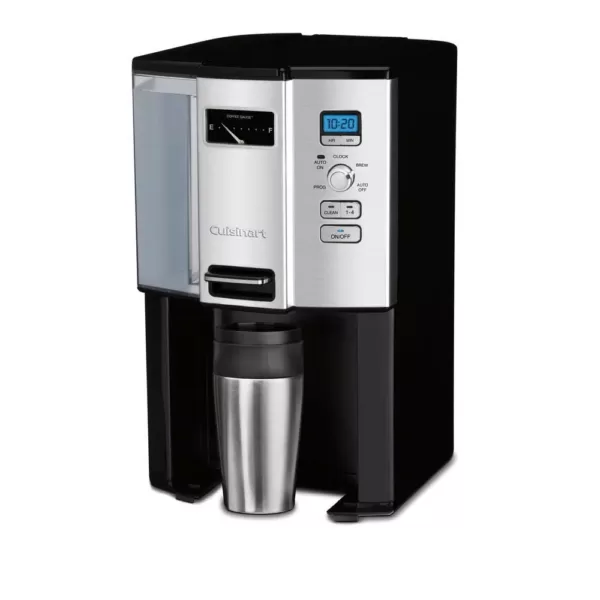 Cuisinart 12-Cup Black Chrome Drip Coffee Maker with Programmable Settings