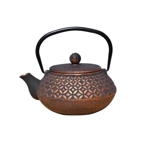 Old Dutch Amai 3-Cup Teapot in Black and Copper