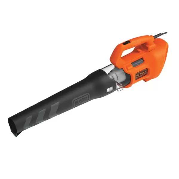 BLACK+DECKER 140 MPH 450 CFM 9 Amp Corded Electric Axial Leaf Blower