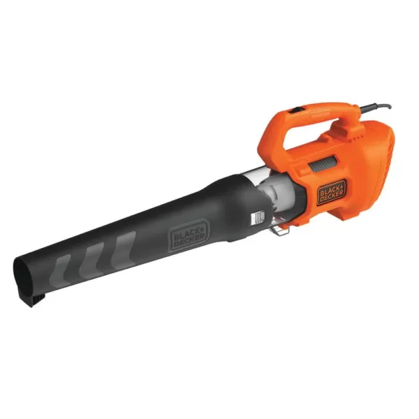 BLACK+DECKER 140 MPH 450 CFM 9 Amp Corded Electric Axial Leaf Blower