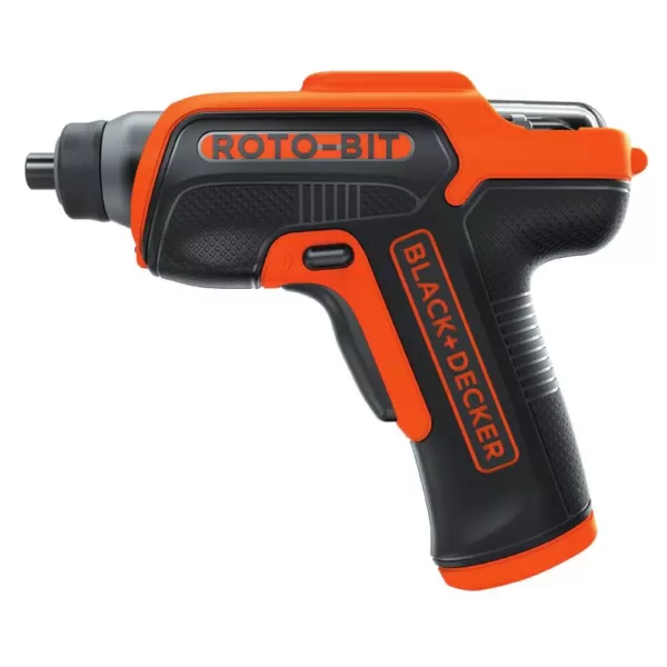 BLACK+DECKER 4-Volt MAX Lithium-Ion Cordless Rechargeable Screwdriver with Charger