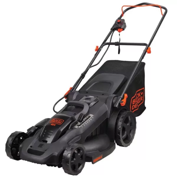 BLACK+DECKER 20 in. 40V MAX Lithium-Ion Cordless Walk Behind Push Lawn Mower with (2) 2.0Ah Batteries and Charger Included