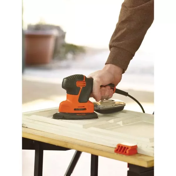 BLACK+DECKER 1.2 Amp Corded Detail Mouse Sander