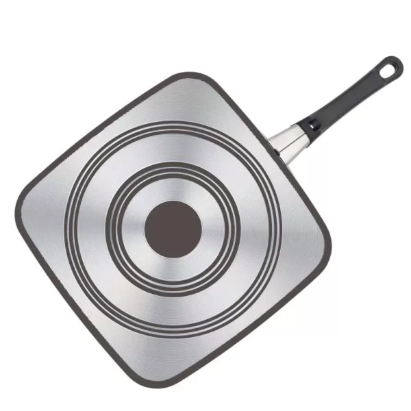 Farberware High Performance 10.75 in. Aluminum Nonstick Griddle in Black