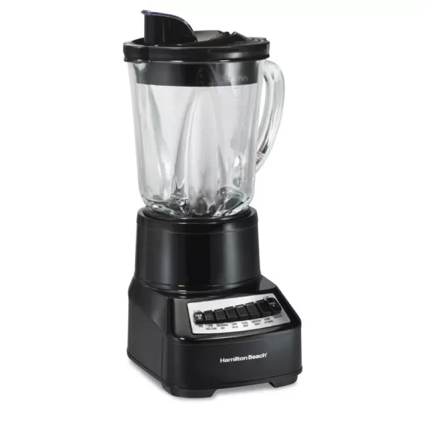 Hamilton Beach 40 oz. 14-Speed Black Countertop Blender