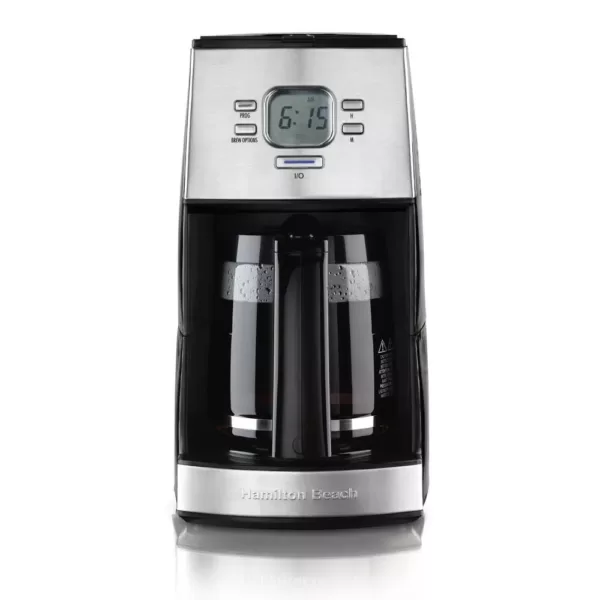 Hamilton Beach 12-Cup Black Programmable Coffee Maker