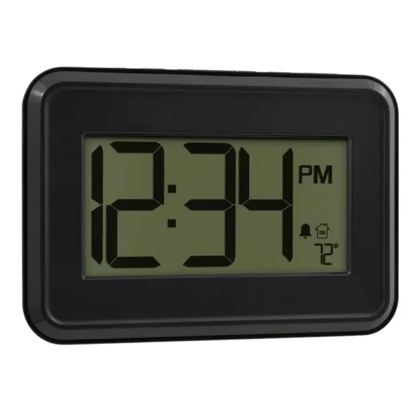 La Crosse Technology Digital Wall Clock with Temperature & Countdown Timer