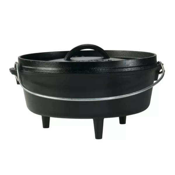 Lodge 4 Qt. Cast Iron Dutch Oven With Lid and Bail Handle