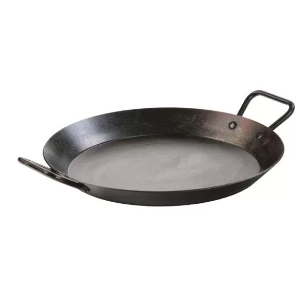 Lodge 15 in. Carbon Steel Skillet in Black