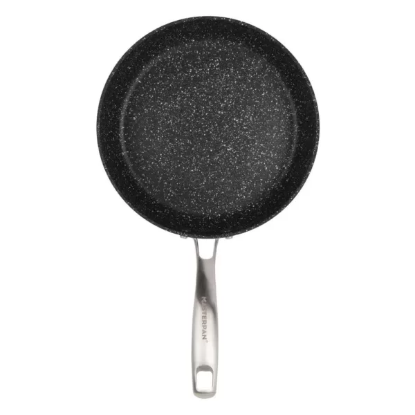 MasterPan Granite Ultra 11 in. Cast Aluminum Nonstick Frying Pan in Black