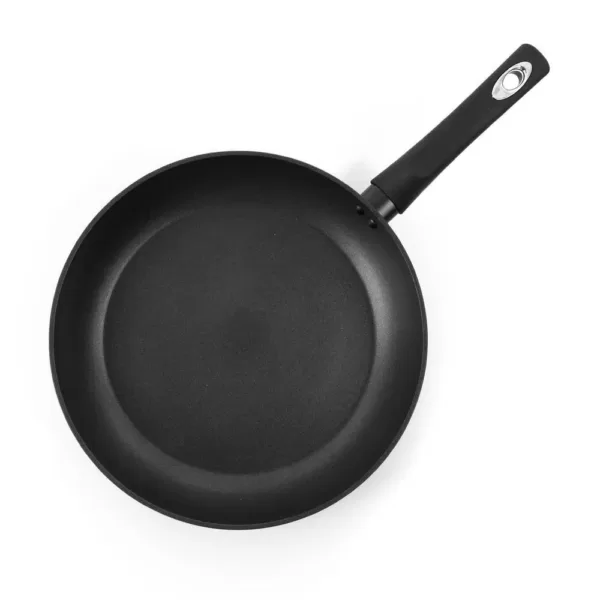 Oster Bissett 12 in. Aluminum Nonstick Frying Pan in Black