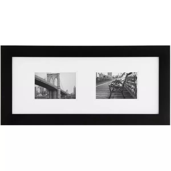 Pinnacle 4 in. x 6 in. Black Picture Frame