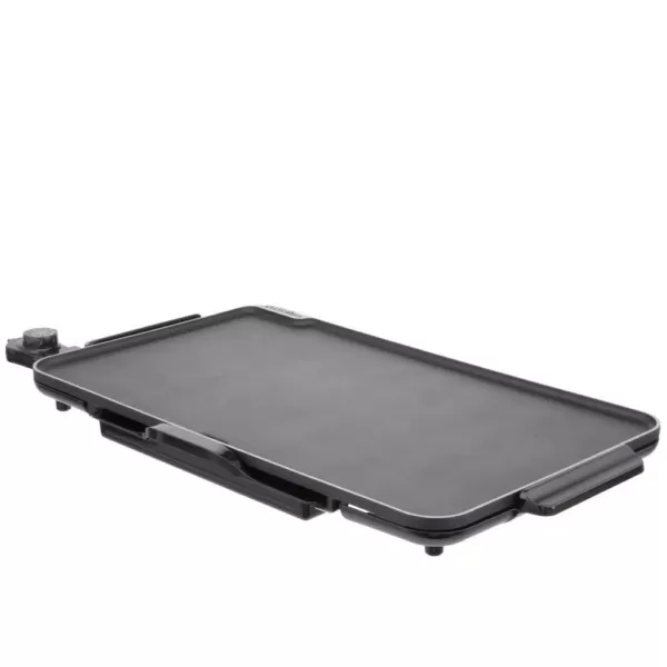 Presto SlimLine 286 sq. in. Black Electric Griddle with Temperature Sensor