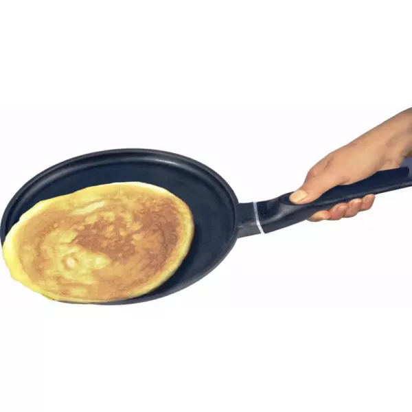 Starfrit 10 in. Aluminum Nonstick Skillet in Black