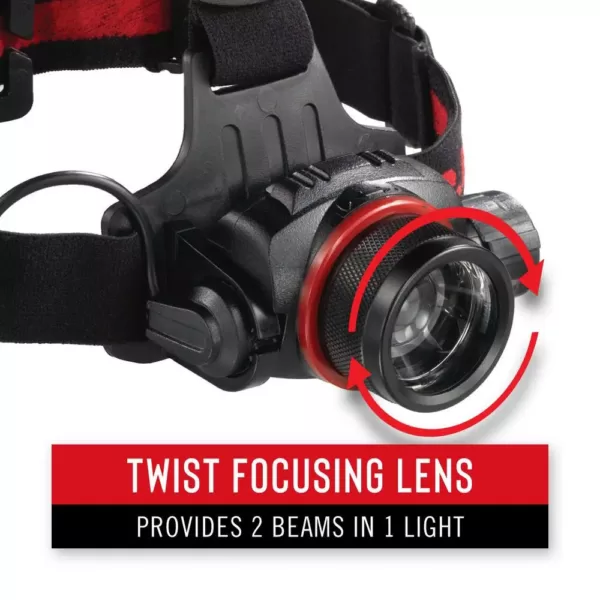 Coast HL8R 800 Lumens Rechargeable Focusing LED Headlamp