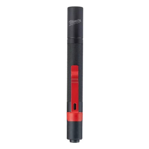 Milwaukee 100 Lumens Aluminum Pen Light with Clip