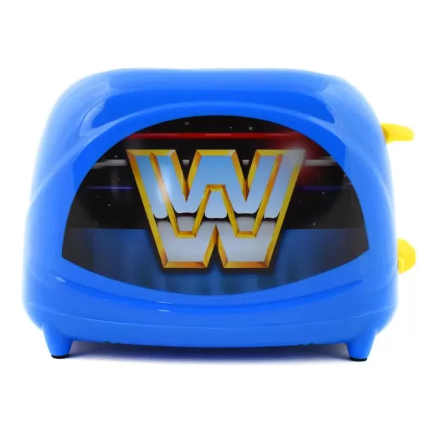 Uncanny Brands Blue WWE Retro Two-Slice Toaster -- 600 Watts