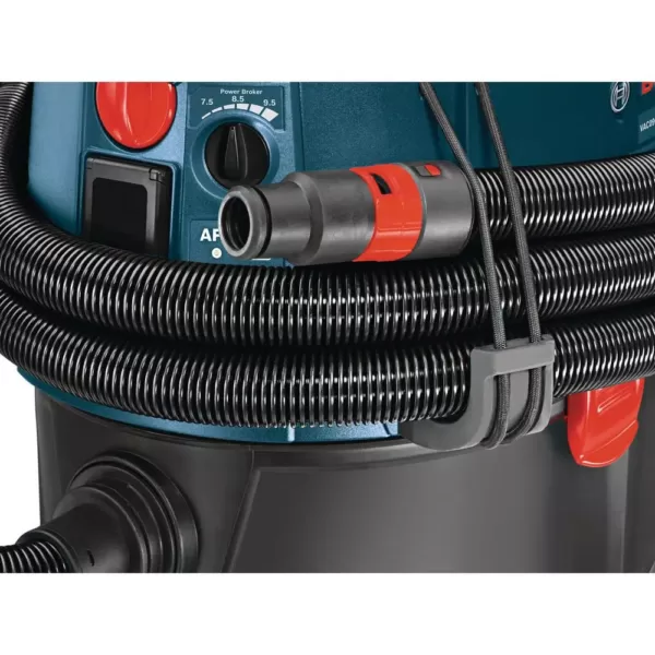 Bosch 9 Gallon Corded Wet/Dry Dust Extractor Vacuum with Auto Filter Clean and HEPA Filter