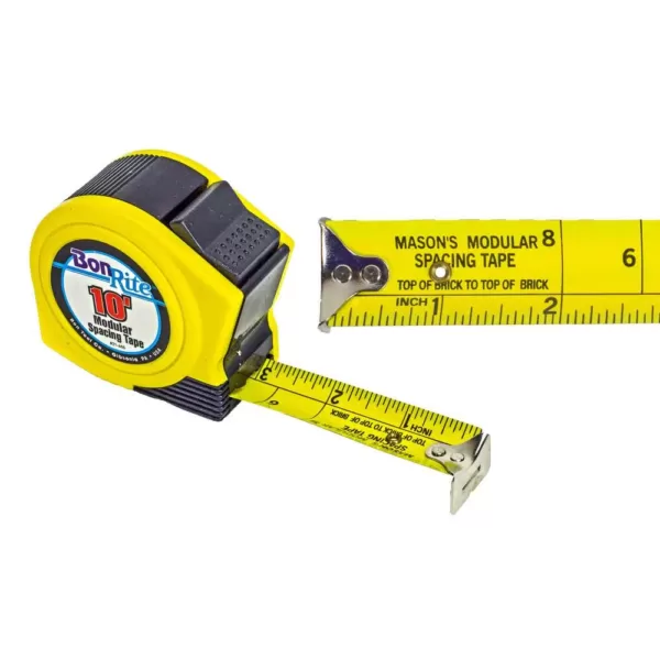 Bon Tool 10 ft. x 1 in. Economy Bon Rite Modular Spacing Tape Measure