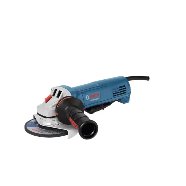 Bosch 10 Amp Corded 4-1/2 In. Angle Grinder with No Lock-On Paddle Switch