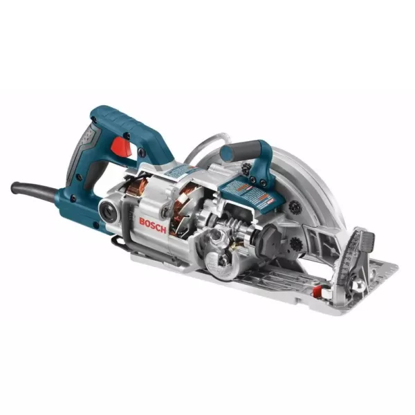 Bosch 15 Amp 7-1/4 in. Corded Magnesium Worm Drive Circular Saw with Carbide Blade