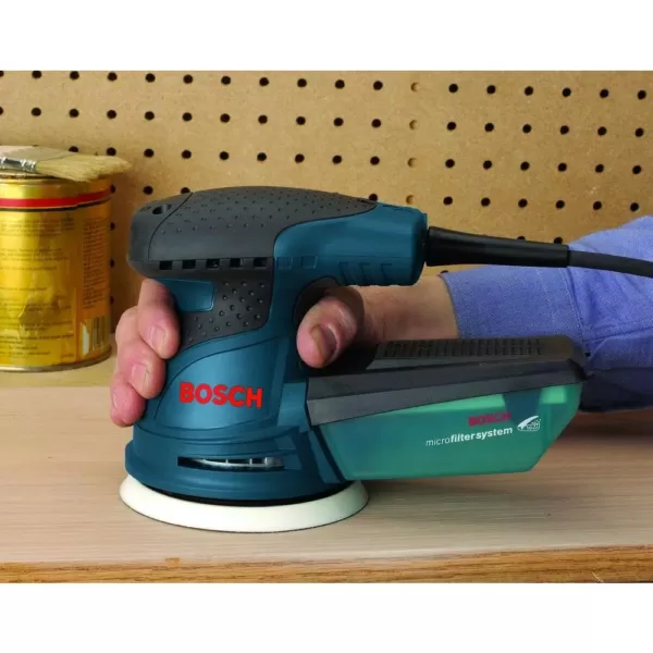 Bosch 2.5 Amp 5 in Corded Single Speed Palm Random Orbital Sander/Polisher