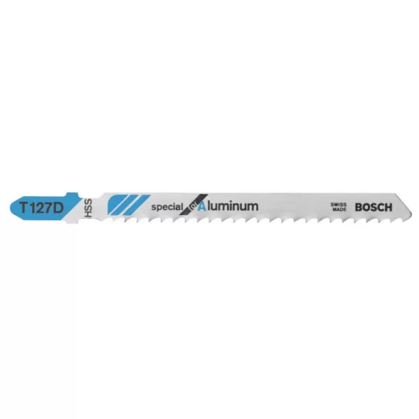 Bosch 4 in. 8 Teeth per in. HSS T-Shank Jigsaw Blade (100-Piece)