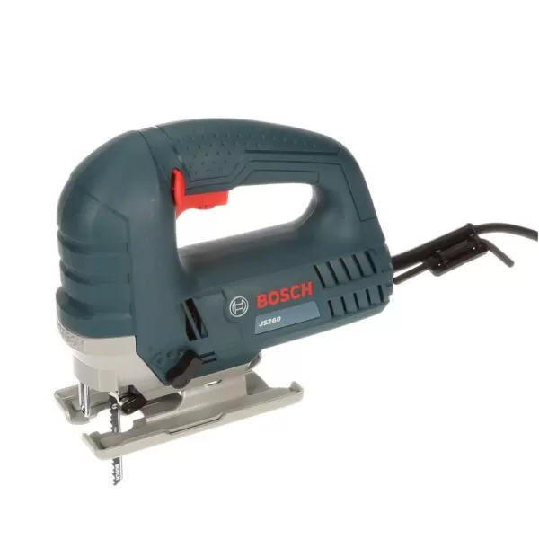 Bosch 6 Amp Corded Variable Speed Top-Handle Jig Saw Kit with Assorted Blades and Carrying Case