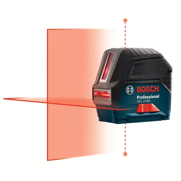 Bosch Self-Leveling Cross-Line Laser Level with Plumb Points