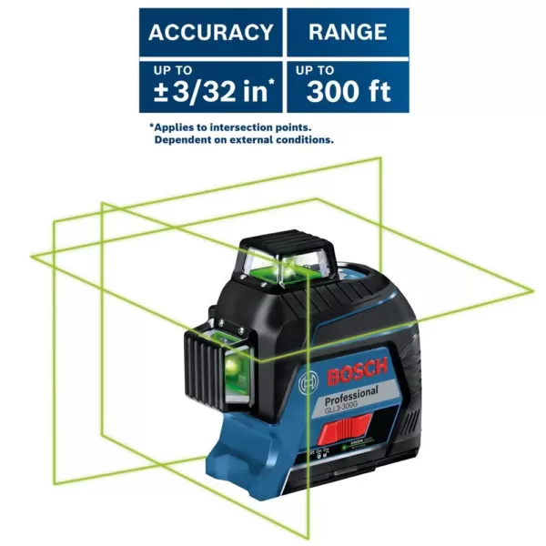 Bosch 200 ft. Self-Leveling Green 360-Degree Laser Level