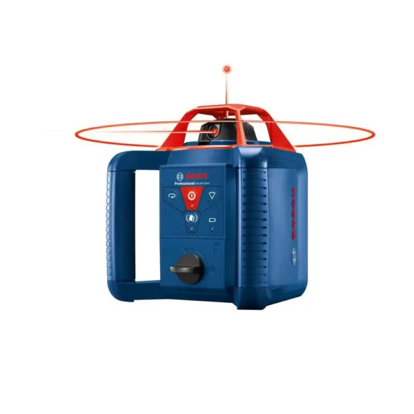 Bosch Factory Reconditioned 800 ft. Self Leveling Rotary Laser Level Kit with Carrying Case