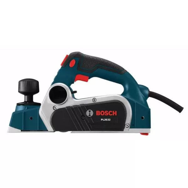 Bosch 6.5 Amp 3-/14 in. Corded Planer Kit with 2 Reversible Woodrazor Micrograin Carbide Blades and Carrying Case