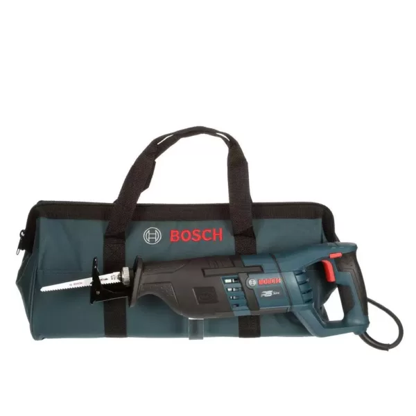 Bosch 12 Amp Corded 1 in. Variable Speed Compact Reciprocating Saw with All-Purpose Saw Blade and Carrying Case