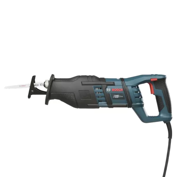 Bosch 14 Amp Corded 1-1/8 in. Variable Speed Stroke Reciprocating Saw with Carrying Bag and Vibration Control