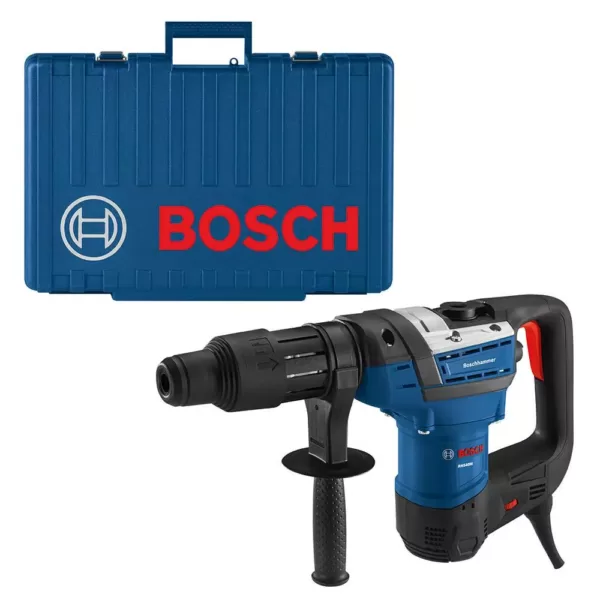 Bosch 12 Amp 1-9/16 in. Corded Variable Speed SDS-Max Combination Concrete/Masonry Rotary Hammer Drill with Carrying Case