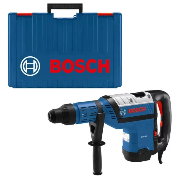 Bosch 13.5 Amp 1-3/4 in. Corded Variable Speed SDS-Max Concrete/Masonry Rotary Hammer Drill with Carrying Case