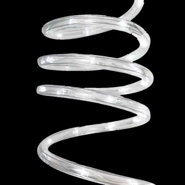 Brite Star 12 ft. 72-Light White Round Rope LED Light