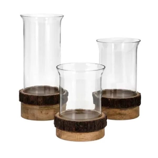 IMAX Damari Pillar Candle Holders (Set of 3)