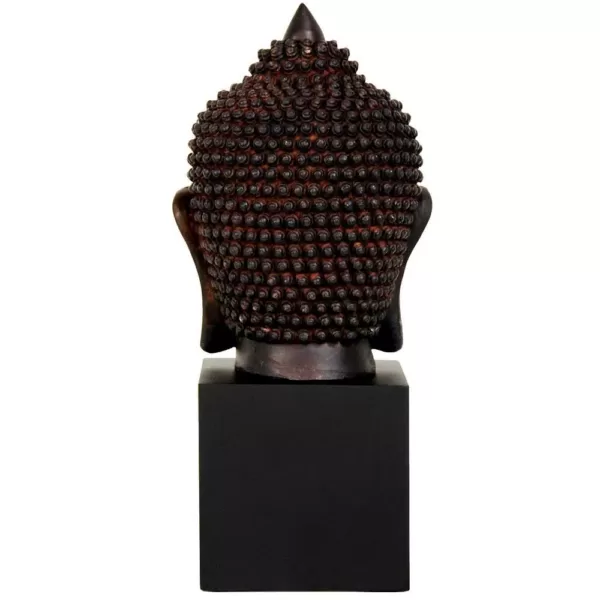 Oriental Furniture Oriental Furniture 10 in. Thai Buddha Head Decorative Statue