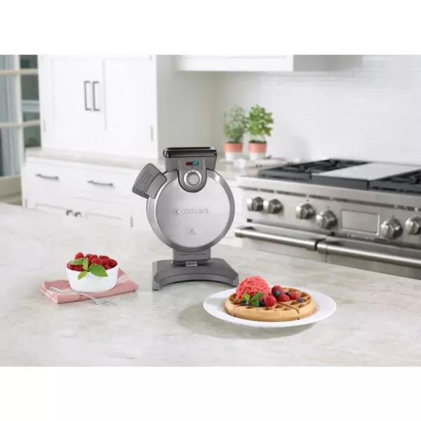 Cuisinart Single Waffle Stainless Steel Belgian Waffle Maker