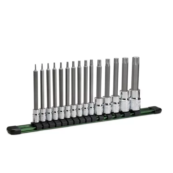 Capri Tools Long Star Bit Socket Set (15-Piece)