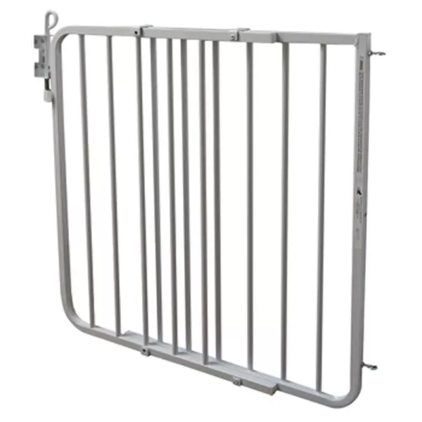 Cardinal Gates 30 in. H x 26 in. to 40 in. W x 2 in. D Auto-Lock Gate in White