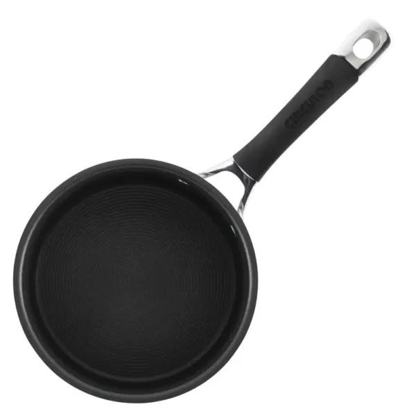 Circulon Momentum 2 qt. Stainless Steel Nonstick Sauce Pan with Glass Lid