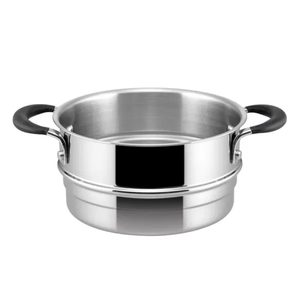 Circulon Momentum 3 qt. Stainless Steel Nonstick Sauce Pot with Glass Lid