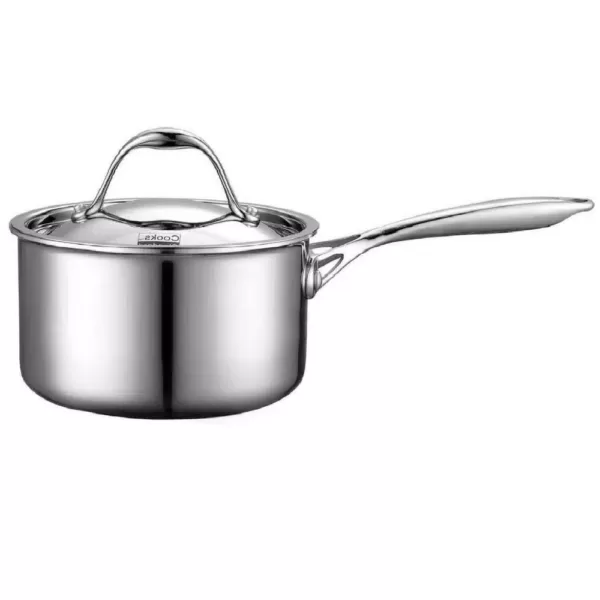 Cooks Standard Multi-Ply Clad 1.5 qt. Stainless Steel Sauce Pan with Lid