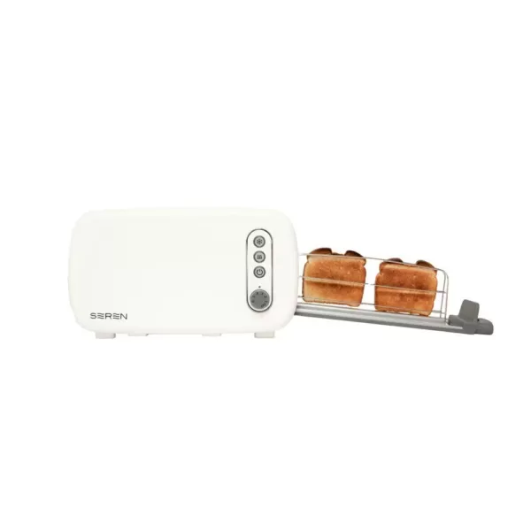 BergHOFF Seren 2-Slice Cream Long Slot Toaster