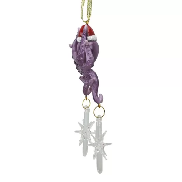 Design Toscano 5.5 in. Tenacious Tentacles Octopus Holiday Ornament