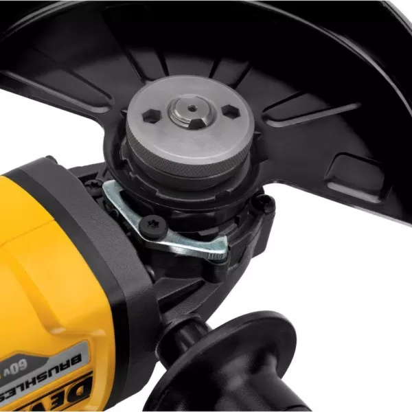 DEWALT FLEXVOLT 60-Volt MAX Cordless Brushless 4-1/2 in. Angle Grinder with Kickback Brake & (2) FLEXVOLT 6.0Ah Batteries